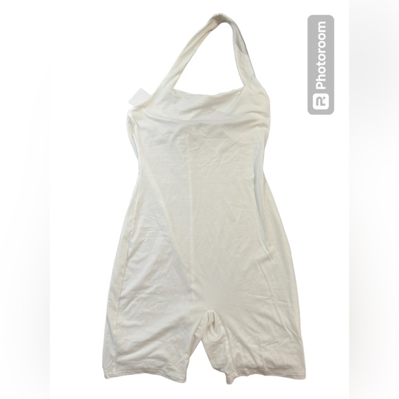 shop style shark Pants - COPY - Square Neckline Halter Romper